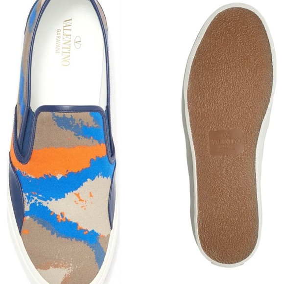 Valentino Printed Slip-on